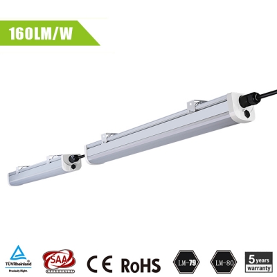 LED tri-proof half aluminum and half plastic