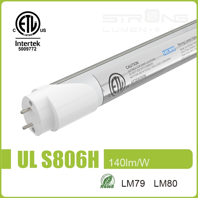 S806H ETL-2 140LM/W Tube Light