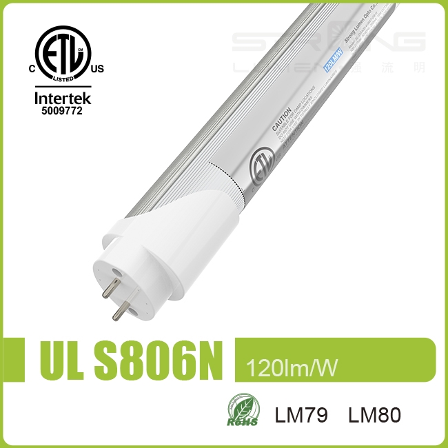 S806N ETL-2 120LM/W Tube Light