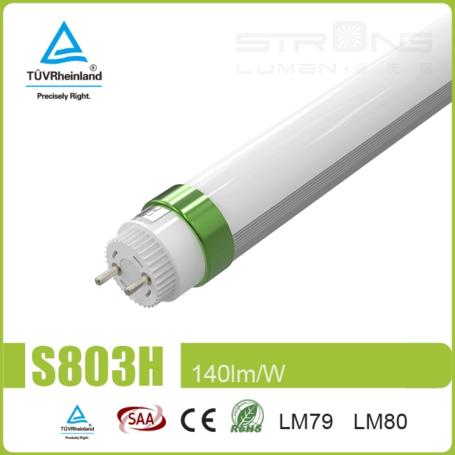 S803H T8 140Lm/w Led Tube Lighting